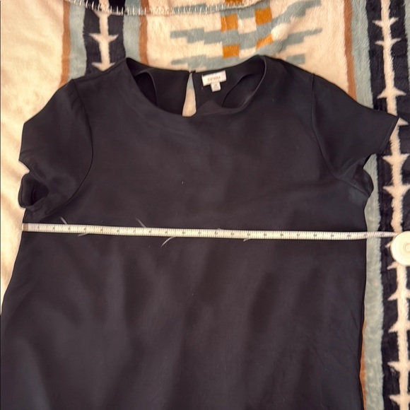 Cuyana Silk Tee, 3-Ply Silk, Large, Black - Picture 7 of 10